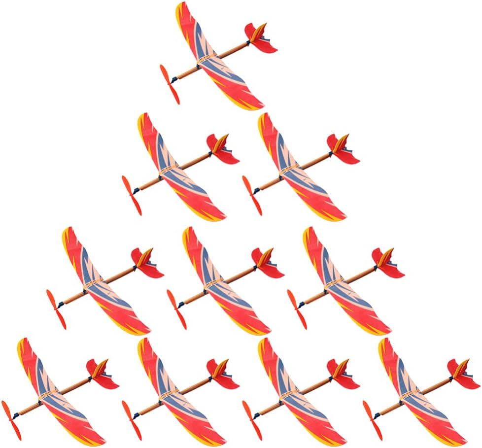 10PCS Airplane Model Rubber Ba - đánh giá và giá Kids Outdoor Exercise Equipment
