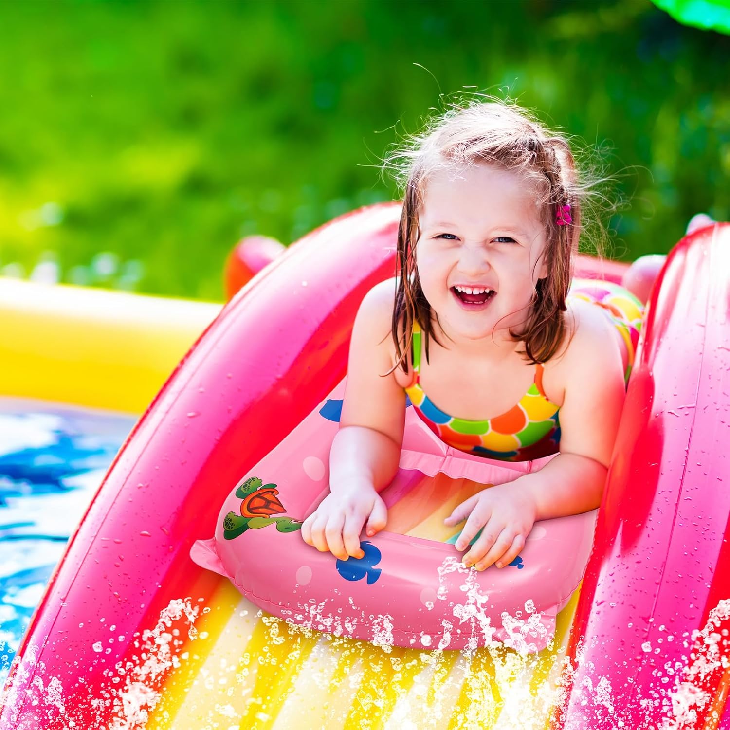 Water Floating Ring Inflatable - đánh giá và giá Kids Outdoor Youtube