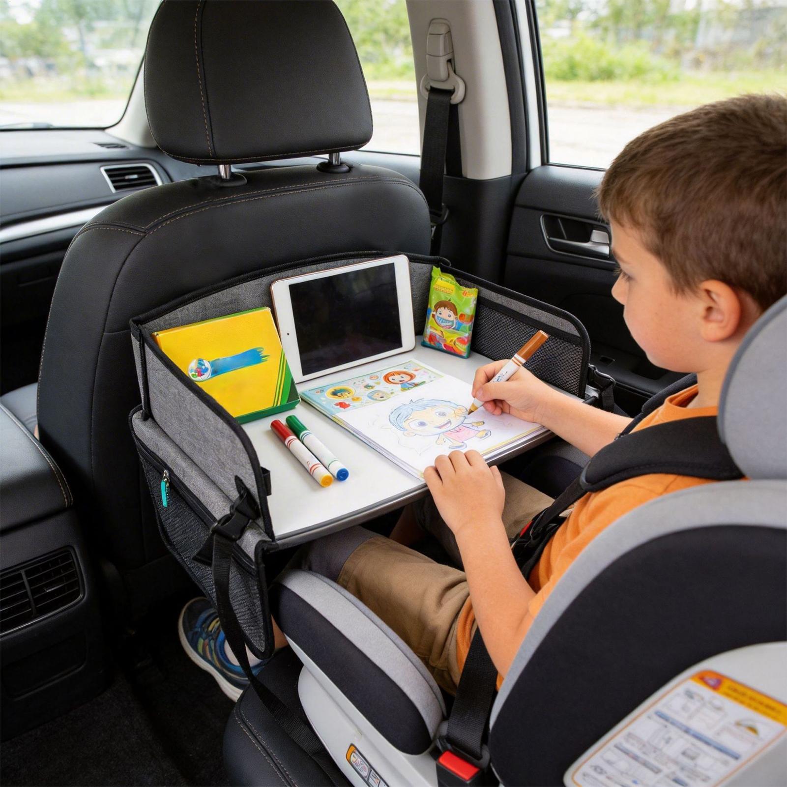 Car Seat Activity Tray With Po - đánh giá và giá Kids Outdoor Activity Table