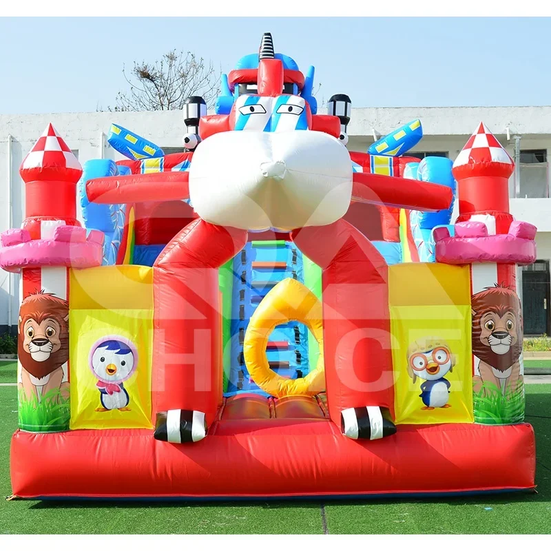 Outdoor Inflatable Bouncy Cast - đánh giá và giá Kids Outdoor Jumping Castle
