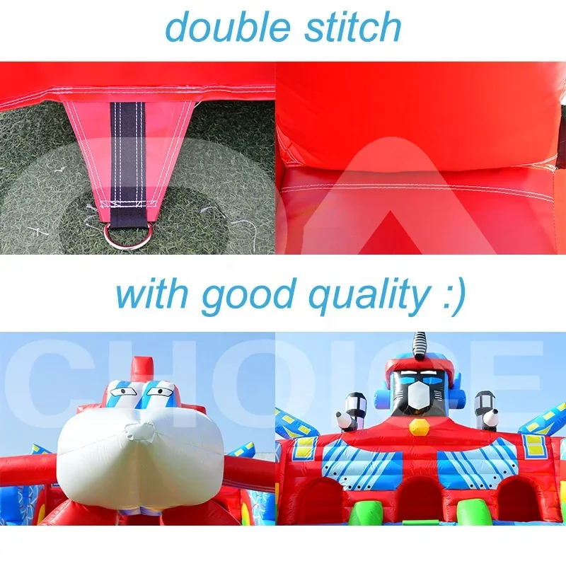 Outdoor Inflatable Bouncy Cast - đánh giá và giá Kids Outdoor Jumping Castle