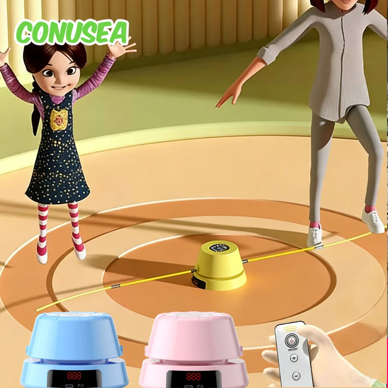 Electric Rope Skipping Machine - đánh giá và giá Kids Indoor Outdoor Games
