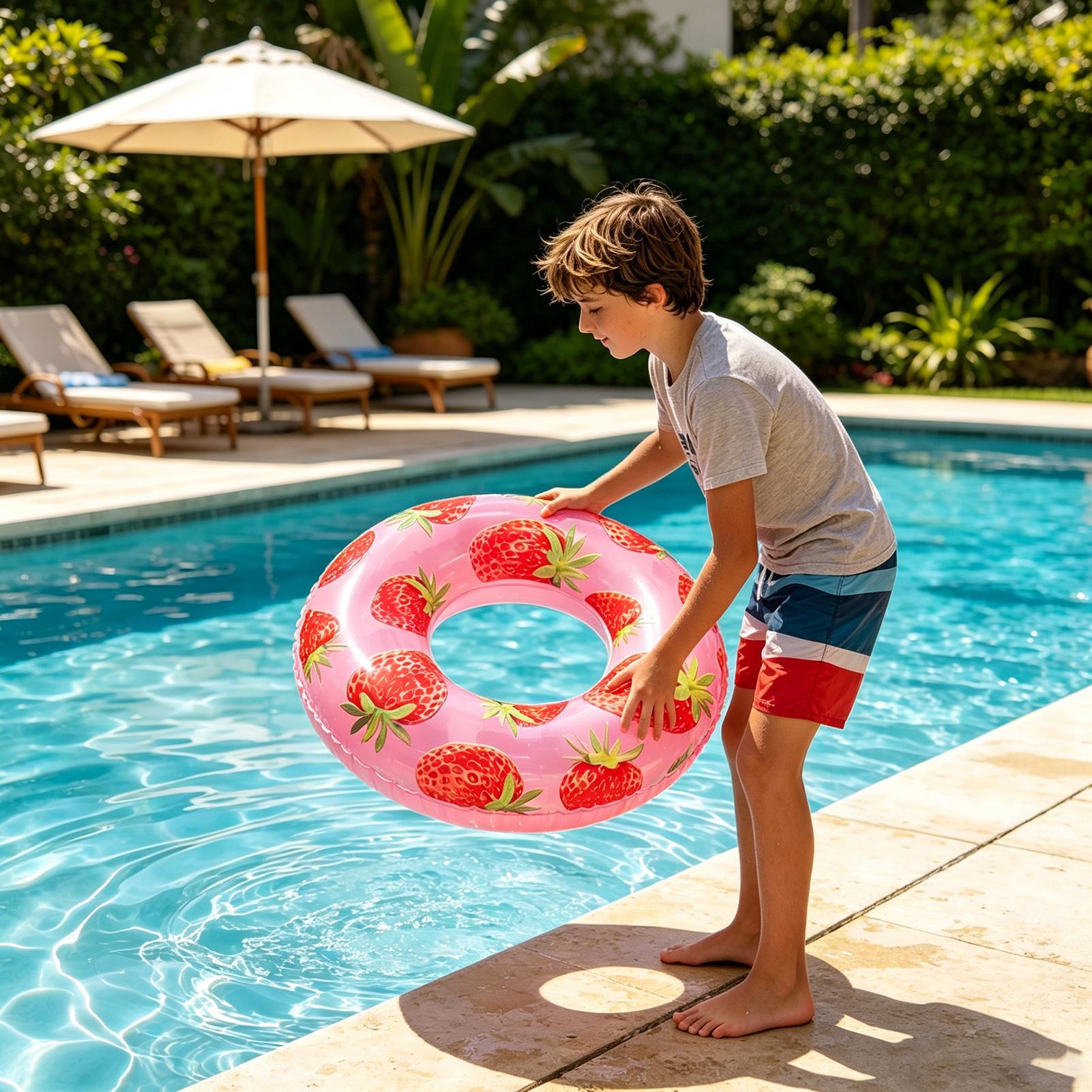 Inflatable Tube Fruit Pattern  - đánh giá và giá Kids Outdoor Youtube