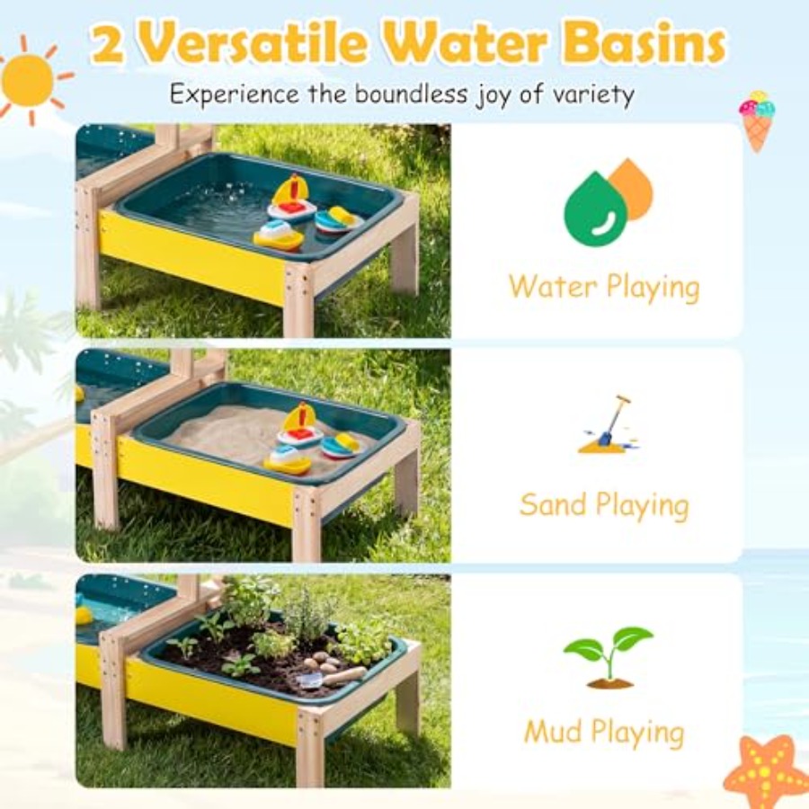 Outdoor kids activity playset  - đánh giá và giá Kids Outdoor Activity Table