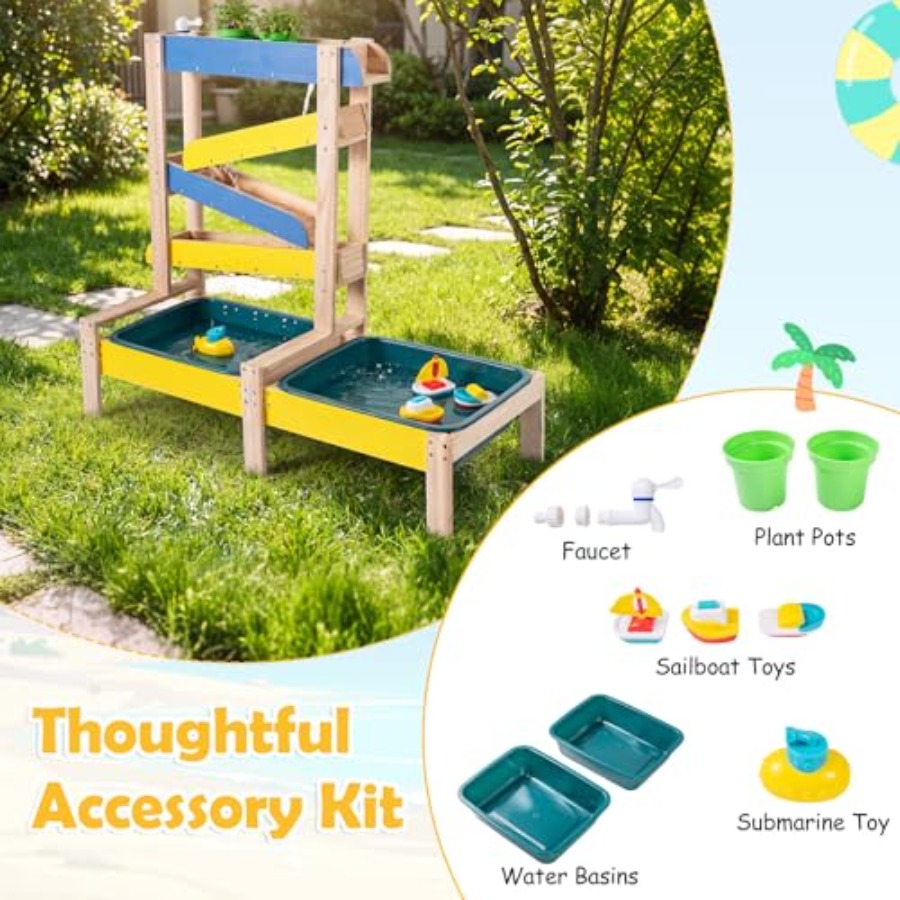 Outdoor kids activity playset  - đánh giá và giá Kids Outdoor Activity Table