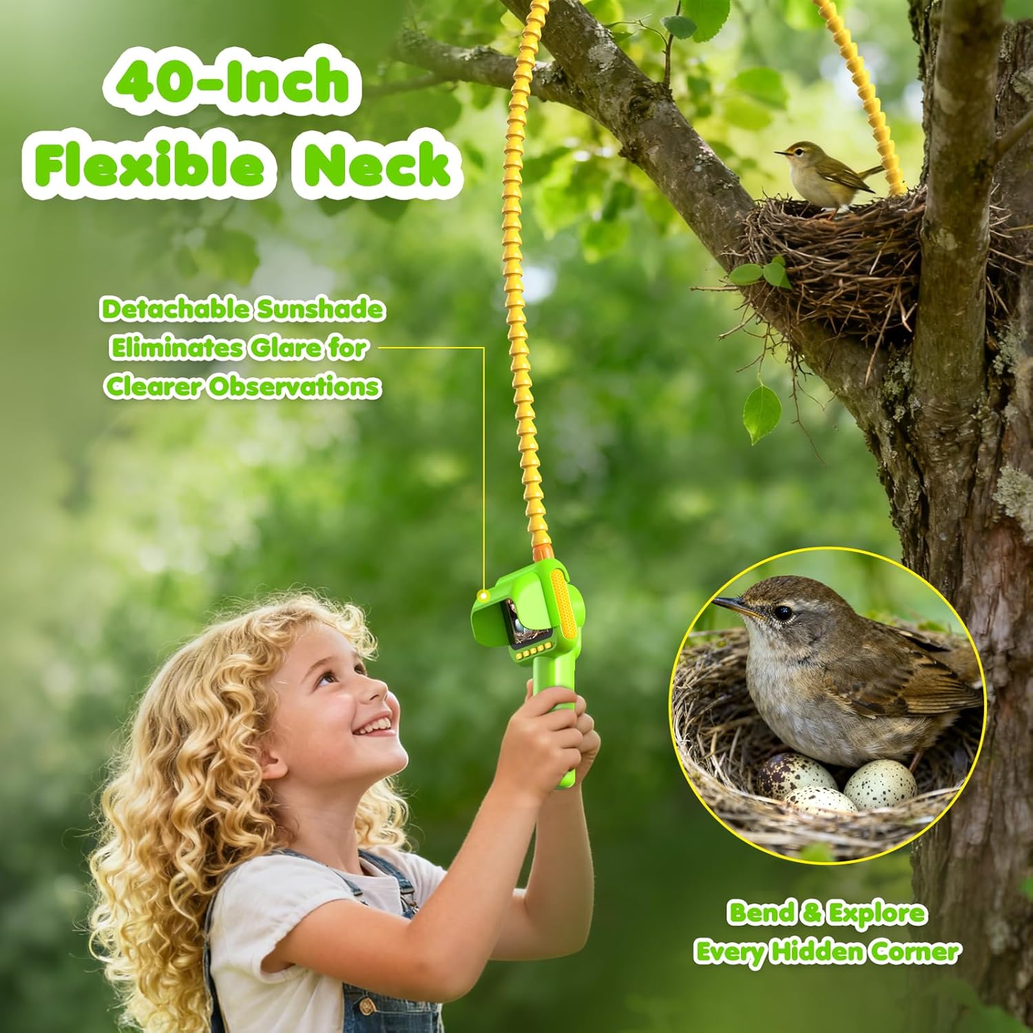 Endoscope for Kids, Borescope  - đánh giá và giá Kids Outdoor Nature Toys