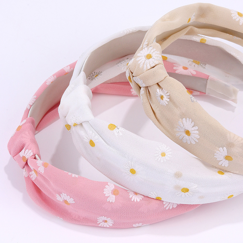 3pcs/set Daisy Pattern Headban - đánh giá và giá Kids Outdoor Outfit