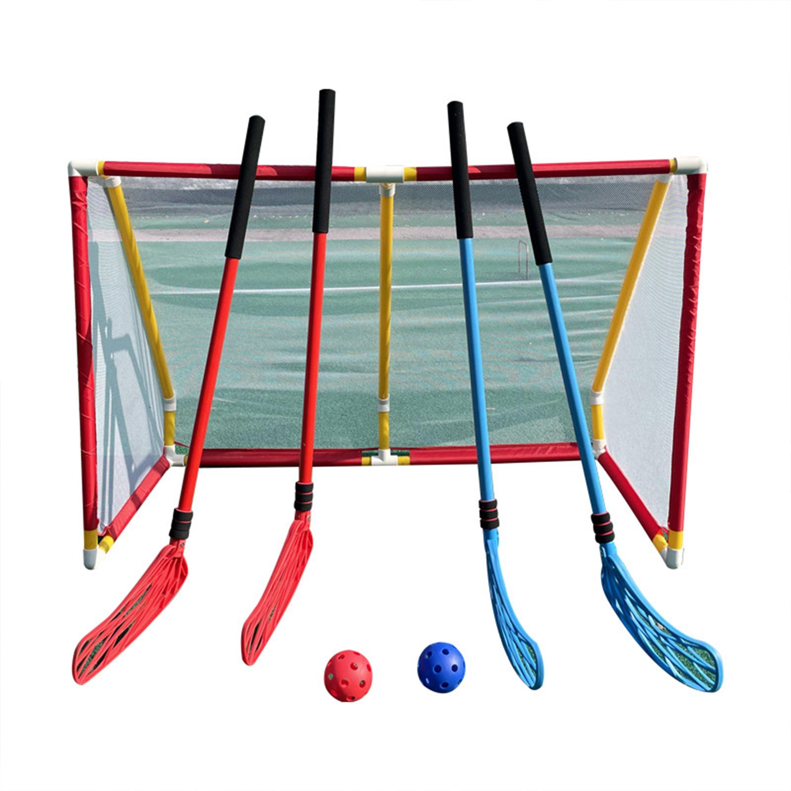 Kids Hockey Game Starter Set P - đánh giá và giá Kids Outdoor Hockey Sticks