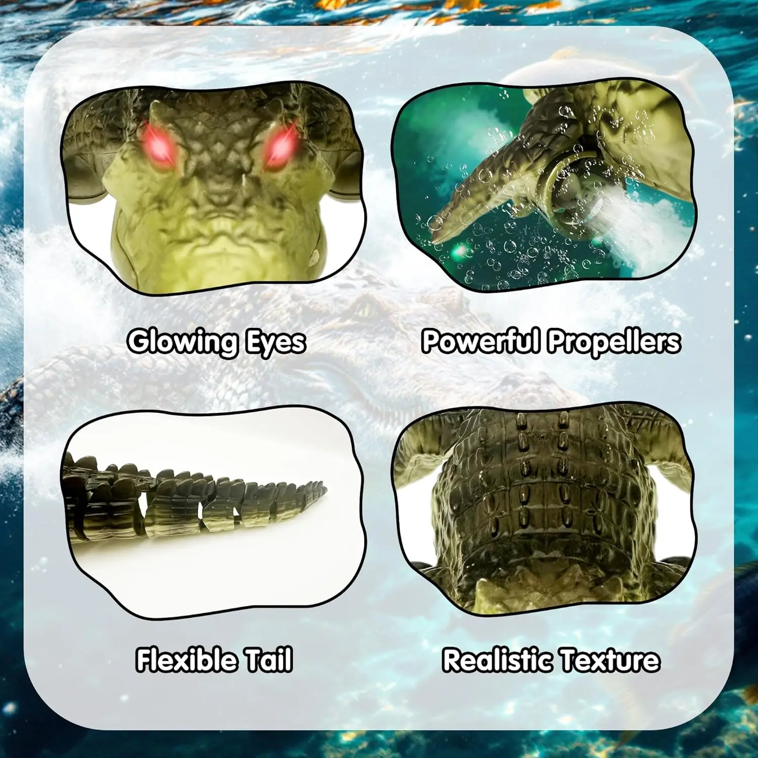 Remote Control Crocodile Water - đánh giá và giá Kids Outdoor Exercise Equipment