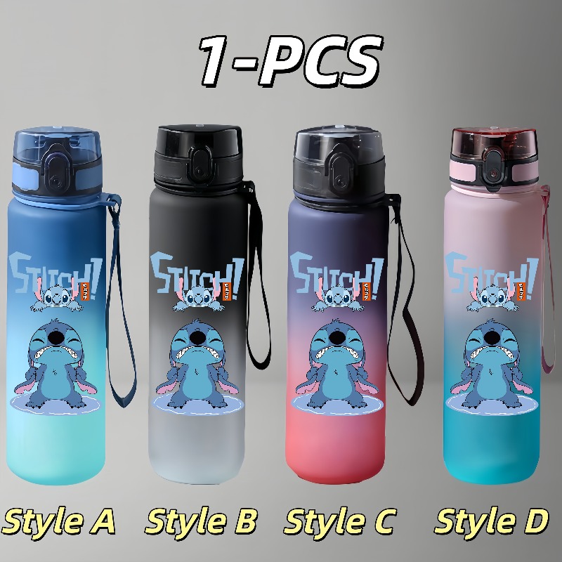 Stitch Anime Water Bottle 650m - đánh giá và giá Kids Outdoor Kitchen