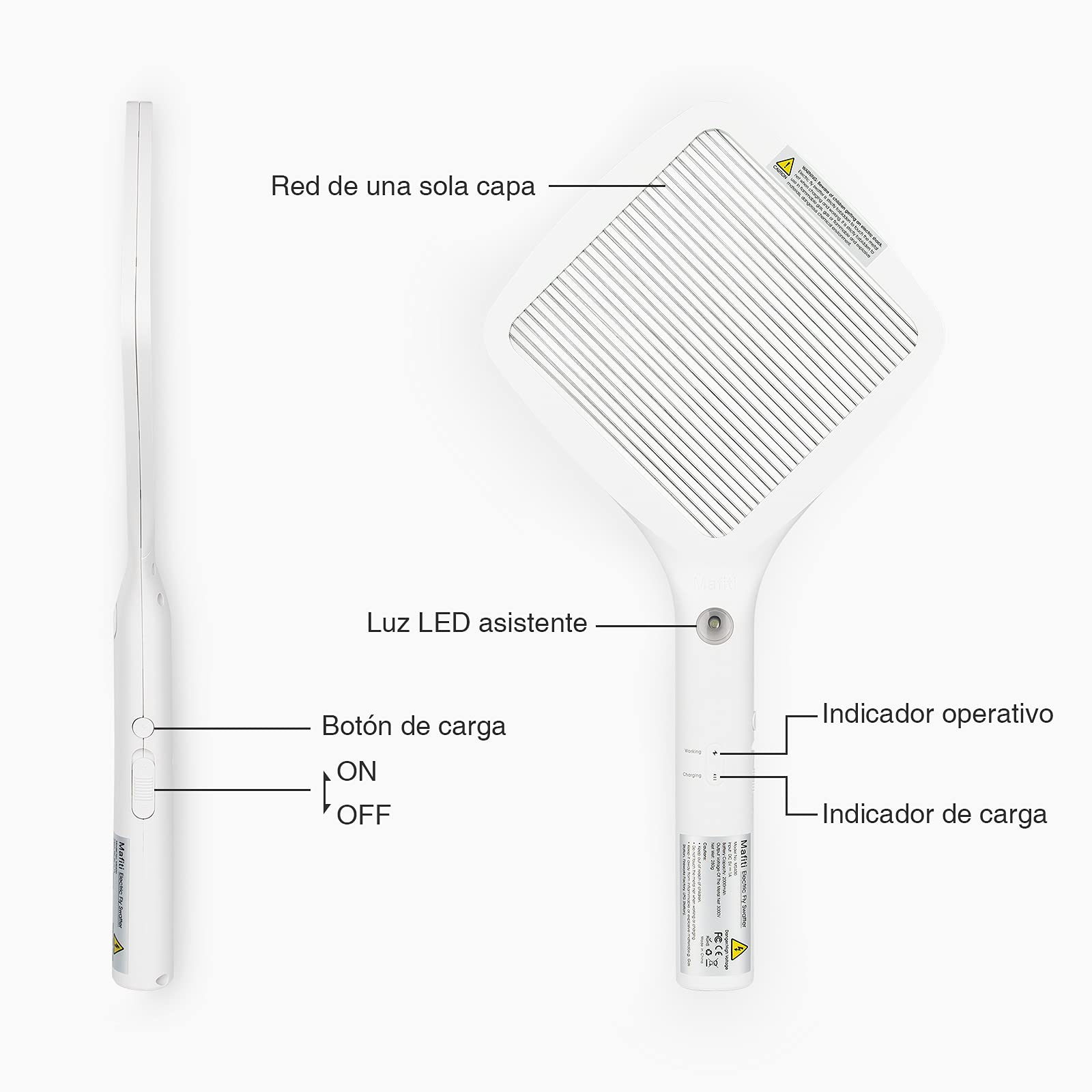 Mafiti Swatter Powerful USB Re - đánh giá và giá Bug Catching Kit