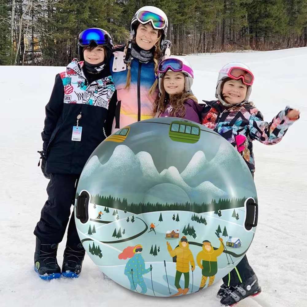 Inflatable Snow Tube Heavy Dut - đánh giá và giá Kids Outdoor Youtube